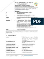 INFORME N°006 Solicitud de Contrato de Personal