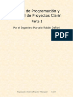 Programación y Control de Proyectos Clarin Parte 1