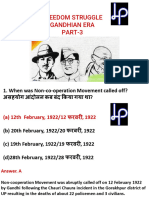 Freedom Stryggle Gandhian Era (Part-3)