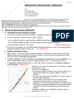 Chapitre 1 Radioactivite Et Decroissance Radio