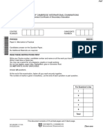 June 2010 (v1) QP - Paper 6 CIE Physics IGCSE