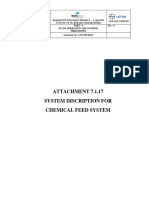 17 CHEMICAL fEED sYSTEM