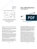 Checkmate II .22lr Manual.