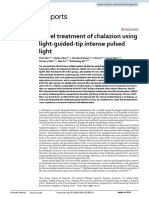 Novel Treatment of Chalazion Using Light Guided Tip Intense Pulsed Light