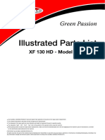 Castel Garden XF 130 HD Illustrated Parts List