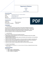 BUS 255 DLU Course Outline