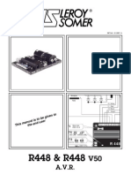 Leroy Somer r448 Automatic Voltage Regulator