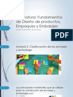 Fundamentos de Diseño de Productos, Empaques y Embalajes-2do Parcial