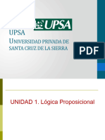 Unidad 1 Lógica Proposicional 2017 Silvestres