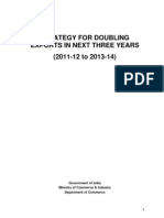 Strategy Paper - Doubling Exports by 2014