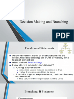 5.decision Making and Branching