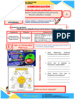 3° Planificamos Nuestra Infografía Sobre Prevención Desastres Naturales y Sociales