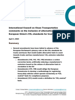 International Council On Clean Transportation Comments On The Inclusion of Alternative Fuels in The European Union's CO2 Standards For Trucks and Buses