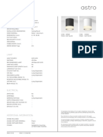 Astro Ottawa Astro Gu10 Downlight As 1474001 Datasheet Original