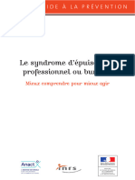 Le Syndrome D'épuisement Professionnel Ou Burnout: Mieux Comprendre Pour Mieux Agir