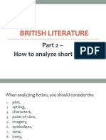 How To Analyse Short Stories