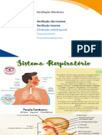 Ventilação Mecânica Invasiva e Não Invasiva