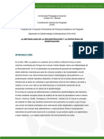 S2.2. La Metodología de La Reconstrucción y La Estrategia de Investigación