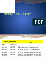 10 Income Tax Rates 12