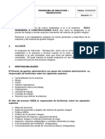 Programa de Induccion - Reinduccion