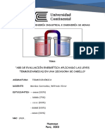 Modelo de Informe Del Abr Secadora