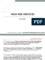 High Rise Services-Water