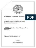 Cardozo Serra, Milagros Pérez, Micaela - PLAN #4 - Organización de Las Instituciones.