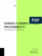 Normas Comunes A Todo Procedimiento