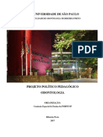 Universidade de São Paulo: Projeto Político Pedagógico Odontologia