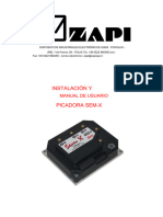 Español Zapi Sem X Manual