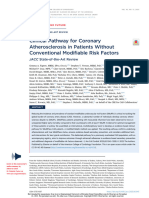 Clinical Pathway For Coronary Atherosclerosis in Patients Without Conventional Modifiable Risk Factors