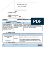 Sesiones 3° Secundaria Religión I Trimestre