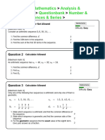 Sequences and Series RV