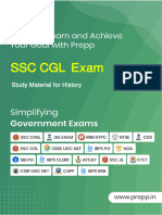 SSC CGL Xam: Study Material For History