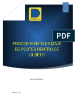 Dmm-010113-E-po-005 Procedimiento de Izaje de Postes Dentro de Cubeto