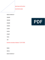 Support List for chiptuning and function 动力升级支持列表及其附加功能 TCU 变速箱升级