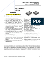 FT201X USB I2C SLAVE IC Datasheet Version 1.6