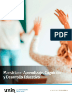 Maestria - Aprendizaje Cognicion Desarrollo Educativo - MX