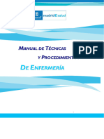 Manual de Técnicas y Procedimientos de Enfermería Autor Varios