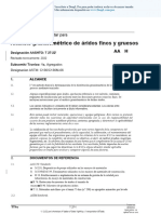 AASHTO T-27 Análisis Granulométrico de Áridos Finos y Gruesos