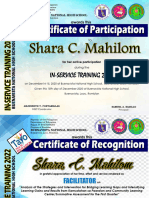 Blue Cert