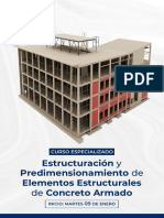 Temario - Estructuración y Predimensionamiento de Elementros Estructurales de Concreto Armado