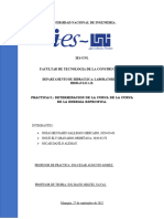 Universidad Nacional de Ingenieria.: Practica#1: Determinacion de La Curva de La Curva de La Energia Especifica