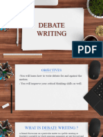 Debate Writing