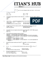 Matrices - 1