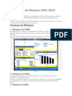 La Evolución de Windows para Línea