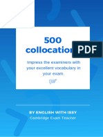 Copia de 500 Collocations For FCE & CAE