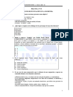 Práctica #05 Los Signos de Puntuacion Sin Respuestas