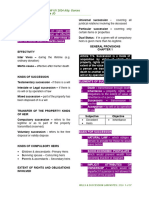 Basic Succession Law Notes