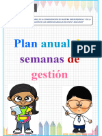 Plan Anual de Semanas de Gestion - 2024